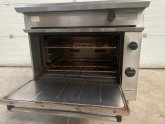 Falcon Chieftain G1006XST Natural Gas Oven with Single Bullseye Hob on Castors - 2