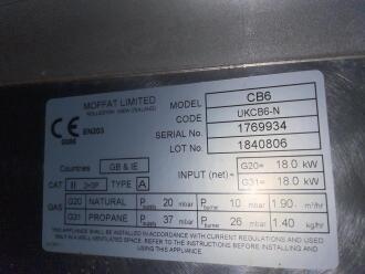 Moffat Cobra CB6 LPG Gas Chargrill - 5