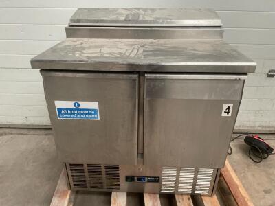 Blizzard BCC2EN-ECO SS 2-Door Refrigerated Prep Counter