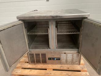 Blizzard BCC2-ECO SS 2-Door Refrigerated Gastronorm Counter - 2