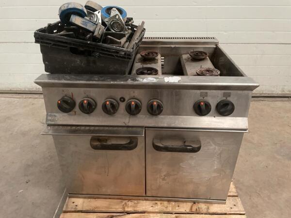 Lincat OG8002/N Opus 800 Natural Gas 6 Burner Range