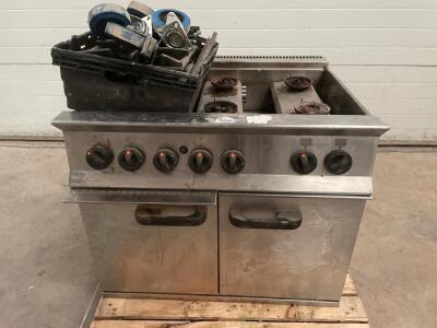 Lincat OG8002/N Opus 800 Natural Gas 6 Burner Range