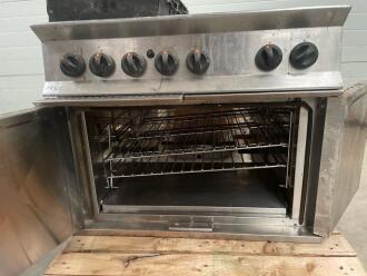 Lincat OG8002/N Opus 800 Natural Gas 6 Burner Range - 2