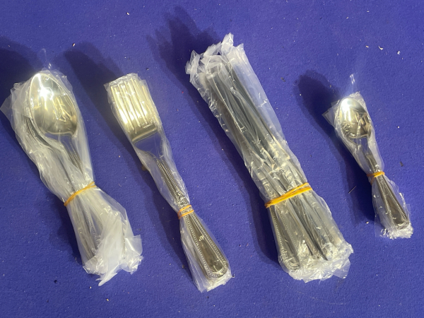 24 x Olympia Bead Cutlery Sets (total 96 items)