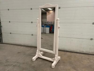 Full Length Standing Mirror - Wooden Frame