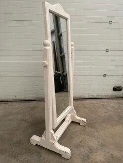 Full Length Standing Mirror - Wooden Frame - 2