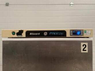 Blizzard L400SS Blue Line Freeze SS Upright Freezer - 2