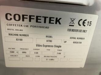 Coffetek Vitro Espresso Single Counter Top Coffee Vending Machine - 6