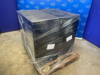 2 x Hallco HC2BK Back Bar Coolers - 2