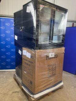 4 x Hallco HC2BK Back Bar Coolers - 2