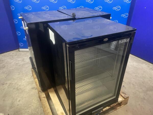 3 x Hallco HC1BK Back Bar Coolers - Spares & Repairs
