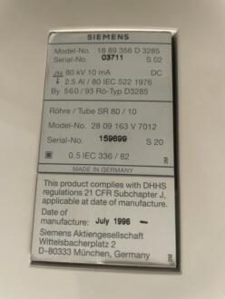 Siemens Orthophos 3 OPG - 4
