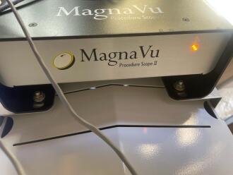 MagnaVu Procedure Scope II Video Dentistry System on Rollstand - 4
