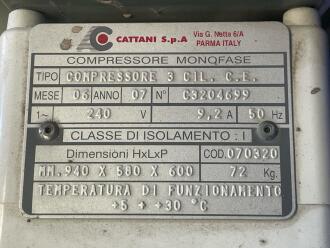 Cattani / Esam 75 Litre Dental Compressor - 2