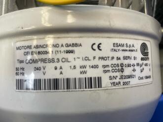 Cattani / Esam 75 Litre Dental Compressor - 3