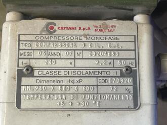 Cattani / Esam 75 Litre Dental Compressor - 2