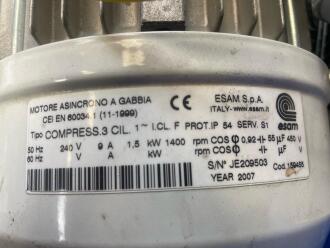 Cattani / Esam 75 Litre Dental Compressor - 3
