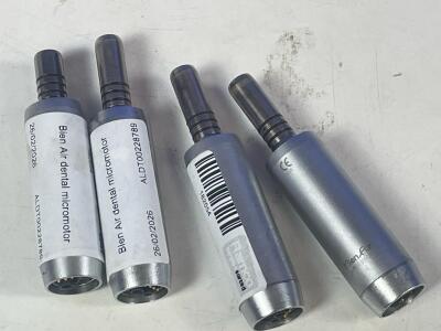 4 x Bien-Air Dental Micromotors