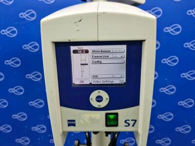 Zeiss OPMI Sensera Operating Microscope on S7 Base Unit