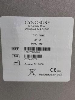 Cynosure Cynergy Laser - 3