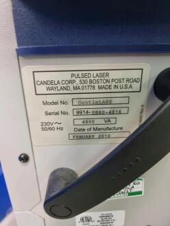 Candela GentleLase Hair Removal Laser - 5