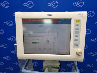 Draeger Evita XL Ventilator on Trolley - 4