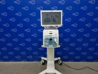 Draeger Evita Infinity V500 Ventilator with Infinity C500 Monitor on Trolley