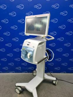 Draeger Evita Infinity V500 Ventilator with Infinity C500 Monitor on Trolley - 2