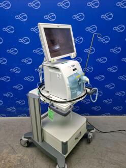Draeger Babylog VN500 Ventilator with Infinity C500 Monitor on Trolley - 2