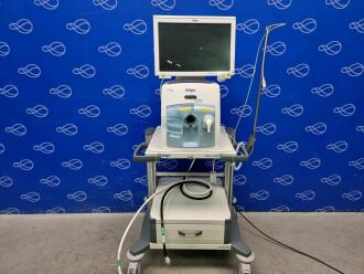 Draeger Babylog VN500 Ventilator with Infinity C500 Monitor on Trolley