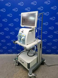 Draeger Babylog VN500 Ventilator with Infinity C500 Monitor on Trolley - 2