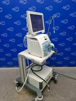 Draeger Babylog VN500 Ventilator with Infinity C500 Monitor on Trolley - 3