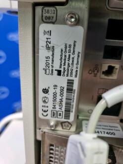 Draeger Babylog VN500 Ventilator with Infinity C500 Monitor on Trolley - 5