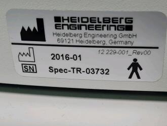 Heidelberg Engineering OCT Spectralis on Motorised Table -- No HDD - 9