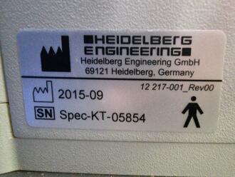 Heidelberg Engineering HRA+OCT Spectralis on Table- no HDD - 6