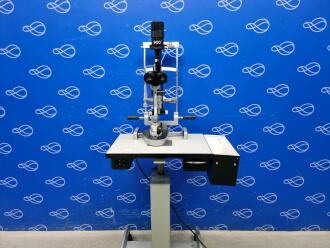 Haag Streit Bern 900 Slit Lamp on Table