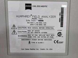 Zeiss 740i Humphrey Field Analyser on Motorised Table - 5