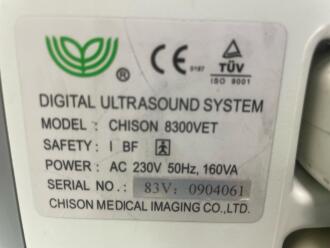 Chison 8300VET Veterinary Portable Ultrasound on Trolley - 7