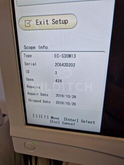 Fujifilm EC-530Wi3 Colonoscope - 5