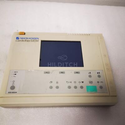2x Nihon Cardiofax Gem Electrocardiographs