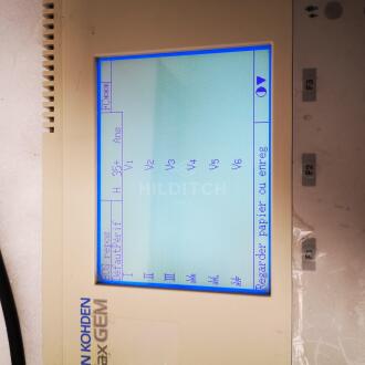 2x Nihon Cardiofax Gem Electrocardiographs - 5