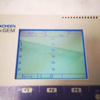 2x Nihon Cardiofax Gem Electrocardiographs - 9