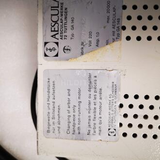 Aesculap GA 140 Surgical Motor - 10