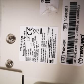3x Terumo TE-RS700 Syringe Pump Docking Stations - 6