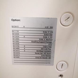 3x Drager Evita 4 Ventilators - 12