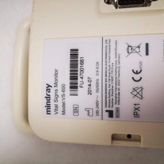 Mindray VS-600 Blood Pressure Monitor/Saturometer - 5