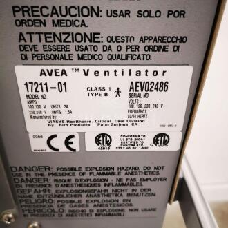 Carefusion Avea Ventilator - 4