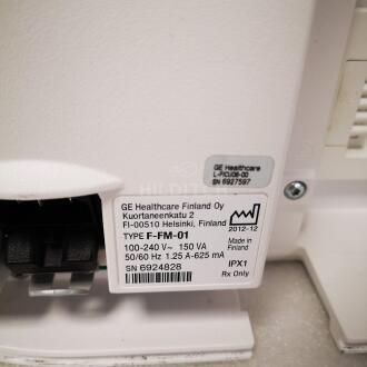 8x GE F-FM-01 Patient Monitors - 2