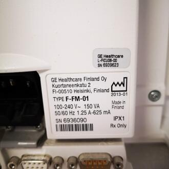 8x GE F-FM-01 Patient Monitors - 15