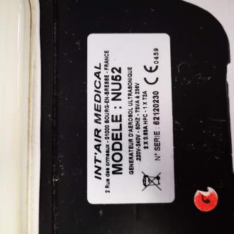 INT'AIR Medical NU52 Ultrasonic Aerosol Generator - 3